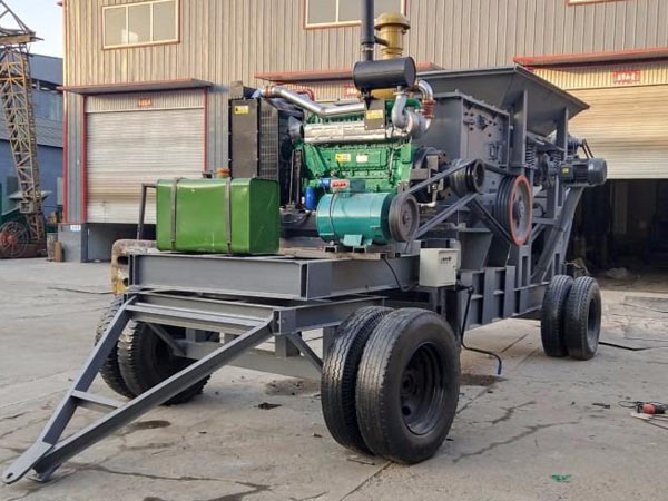 移動建筑垃圾破碎機
