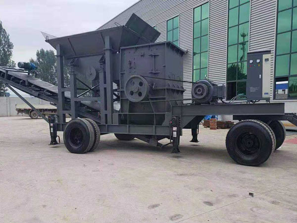 新型移動破碎機