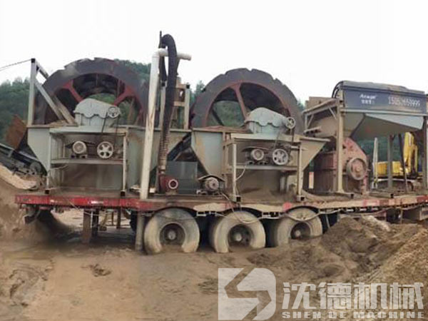 車載洗砂機