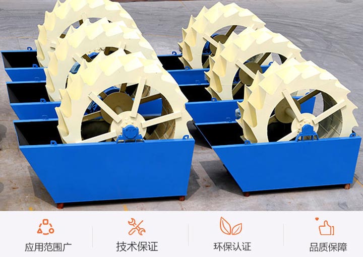 輪斗洗砂機
