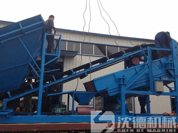 篩沙洗沙機