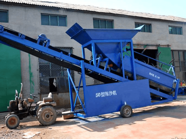 篩沙洗沙機