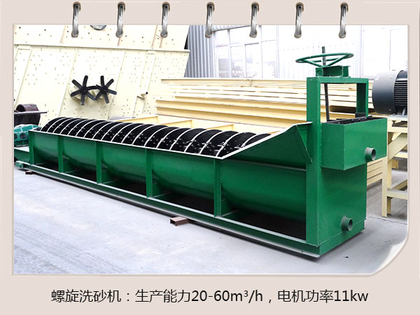 6米螺旋式洗砂機
