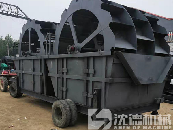 移動式洗砂機