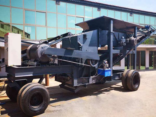 可移動建筑垃圾破碎機
