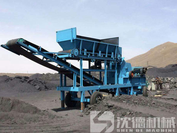 可移動建筑垃圾破碎機