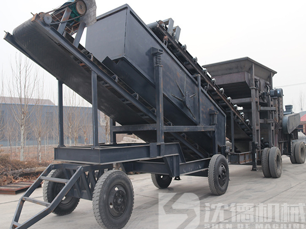 600型移動顎式破碎機