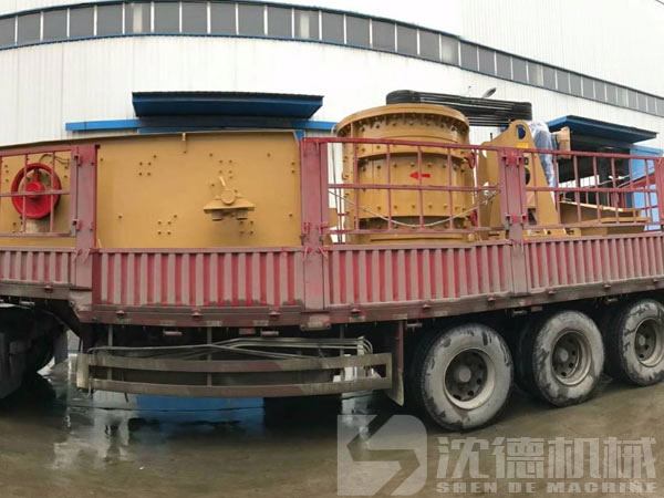 鵝卵石制砂機器發貨中