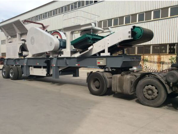 時產300噸車載移動式破碎機多少錢？售后有保證嗎？