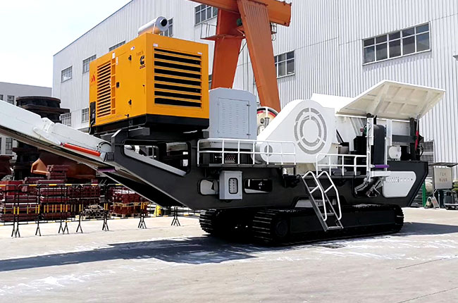 履帶式反擊破移動破碎機多少錢？附帶工作原理